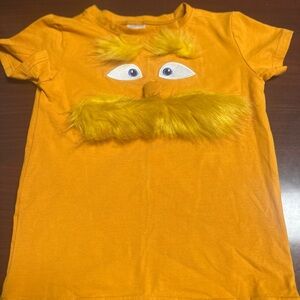 Kids Orange Graphic T-Shirt read across america